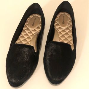 BIRDIES NWOT The Blackbird Black Hair Slipper Shoe Ultra Comfortable